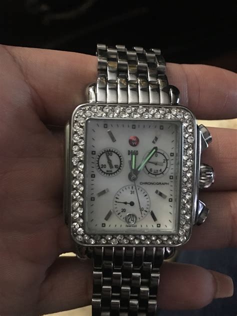 how to spot a fake michele deco watch|where to buy michele watches.